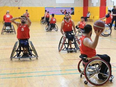 برپایی اردوی تدارکاتی تیم ملی بسکتبال با ویلچر عراق در قم