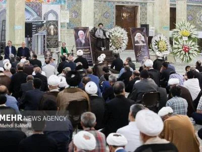 مراسم بزرگداشت «حجت الاسلام و المسلمین آشتیانی» برگزار شد