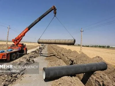 عملیات اجرایی ۱۲ پروژه آب و فاضلاب در قم آغاز شد