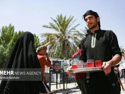 موکب آیت الله تبریزی در عمود ۲۹۹