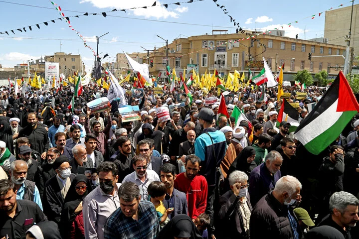 مسیر راهپیمایی روز قدس در قم اعلام شد