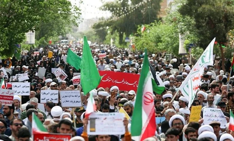 خروش قمی‌ها در جمعه خشم؛ اعلام حمایت از مقاومت و انزجار از صهیونیست‌ها