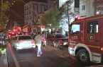 آتش‌سوزی در مجتمع اقامتی در قم ۱۳ مصدوم برجای گذاشت