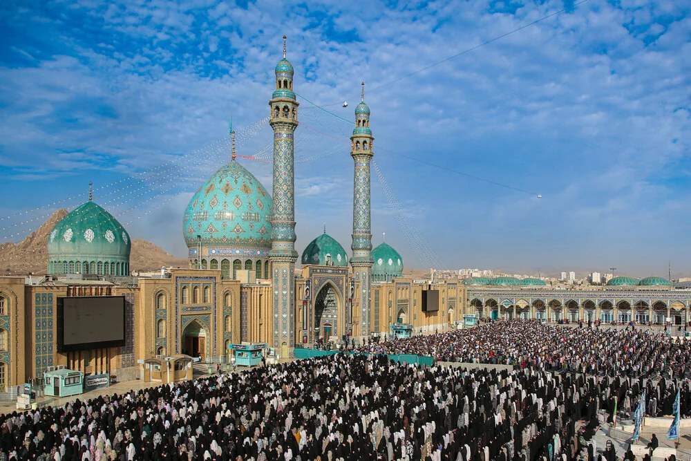 تدارک آستان مقدس مسجد جمکران برای عرفه و عید قربان