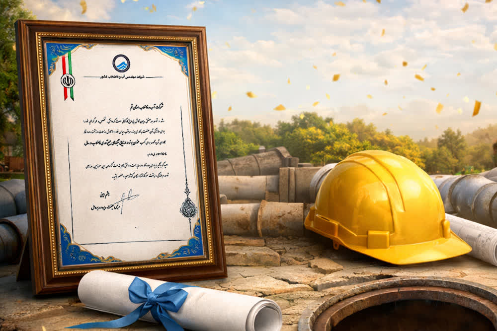 آبفای قم شرکت برتر کشور در ارزیابی شبکه‌های جمع‌آوری فاضلاب شد