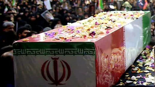 مراسم تشییع نمادین شهید جوان بحرینی در قم برگزار شد