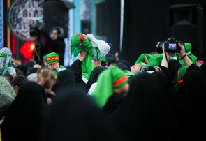 مراسم شیرخوارگان حسینی در مسجد مقدس جمکران