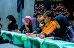 از «پای پرچم» تا «غمخانه»؛ محرم کودکانه در مسجد جمکران از «پای پرچم» تا «غمخانه»؛ محرم کودکانه در مسجد جمکران