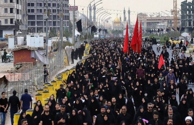 پیاده روی «دلدادگان حسینی» در روز اربعین در قم برگزار می شود پیاده روی «دلدادگان حسینی» در روز اربعین در قم برگزار می شود